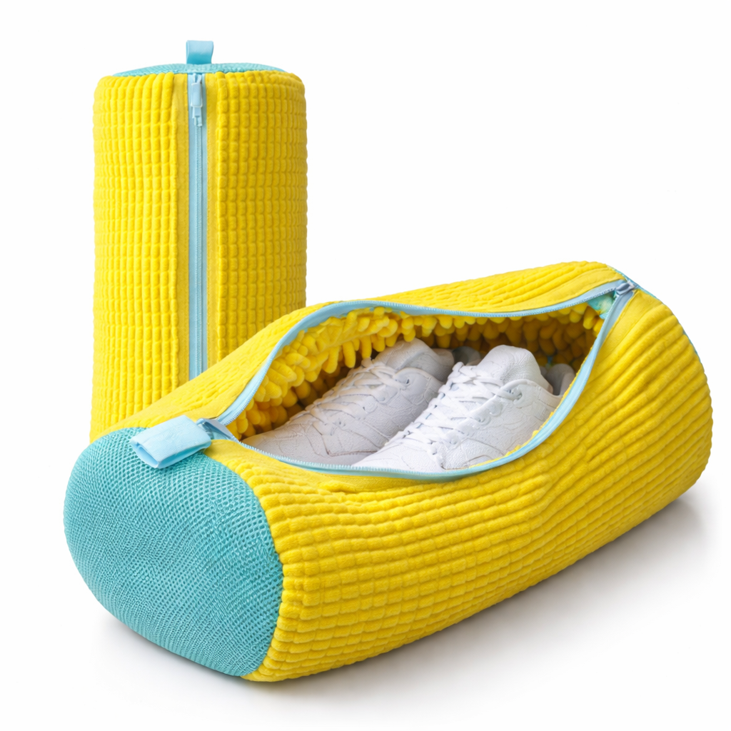 Washoes- Sac de lavage pour chaussures- Jaune