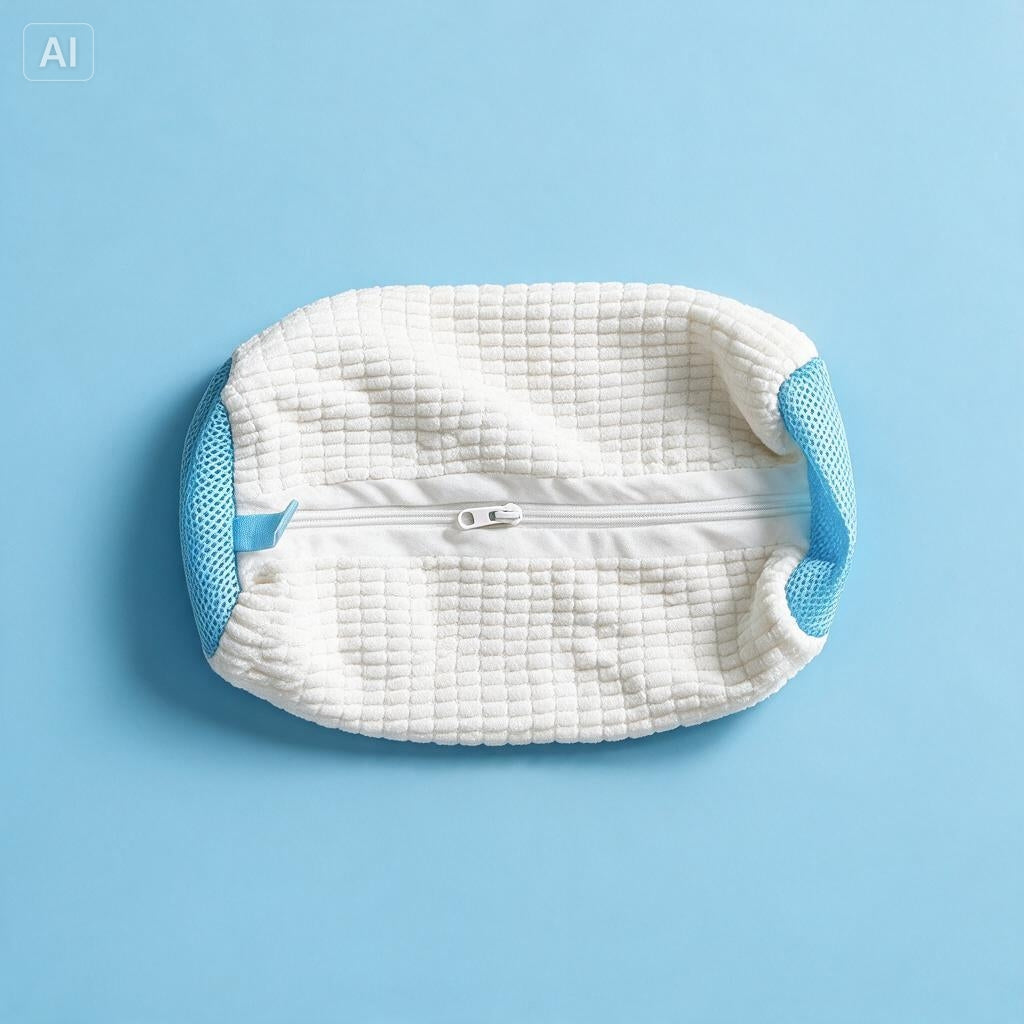 Washoes- Sac de lavage pour chaussures- Blanc
